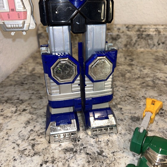 Bandai Power Rangers Lost Galaxy 1998 Deluxe Galaxy Megazord Incomplete - Picture 3 of 5